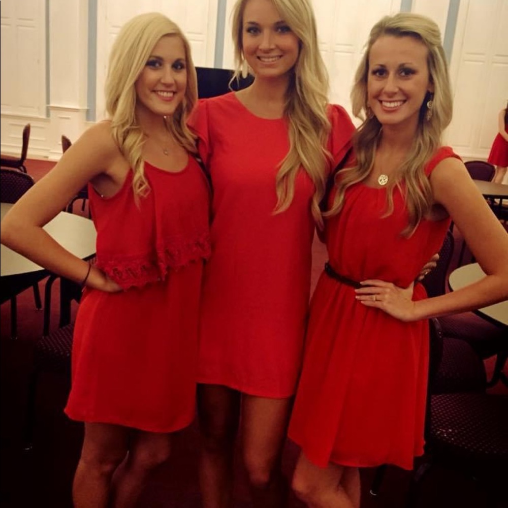 Boutique red dress!